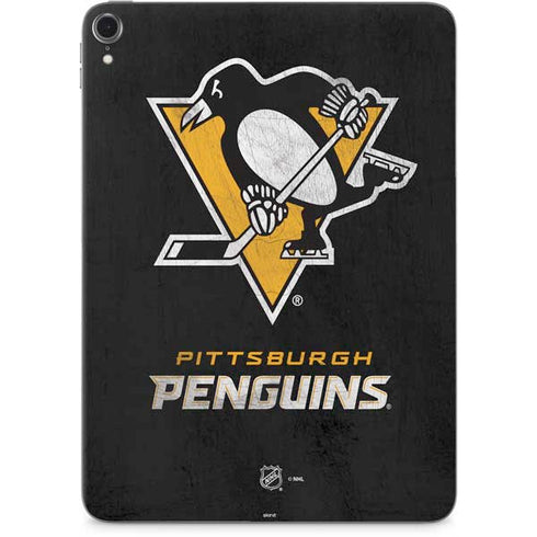NHL Pittsburgh Penguins Distressed Apple iPad Pro Skin