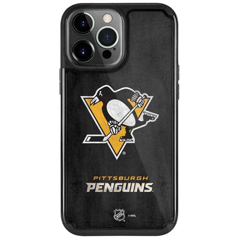NHL Pittsburgh Penguins Distressed iPhone Cases