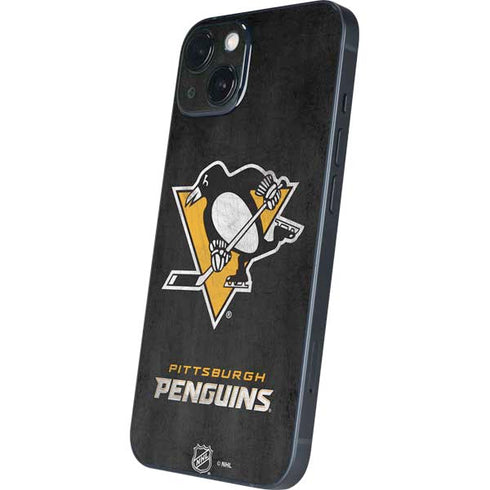 NHL Pittsburgh Penguins Distressed iPhone Skins