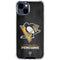 NHL Pittsburgh Penguins Distressed iPhone 15 Clear Case