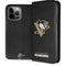 NHL Pittsburgh Penguins Distressed iPhone 15 Pro Max Folio Case