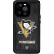 NHL Pittsburgh Penguins Distressed iPhone 15 Pro Waterproof Case