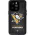 NHL Pittsburgh Penguins Distressed iPhone 15 Pro Waterproof Case