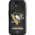 NHL Pittsburgh Penguins Distressed iPhone 16 Magsafe Impact Case