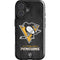 NHL Pittsburgh Penguins Distressed iPhone 16 Plus Impact Case