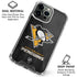 NHL Pittsburgh Penguins Distressed iPhone 16 Pro Clear Case