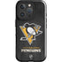NHL Pittsburgh Penguins Distressed iPhone 16 Pro Impact Case
