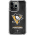 NHL Pittsburgh Penguins Distressed iPhone 16 Pro Max Clear Case