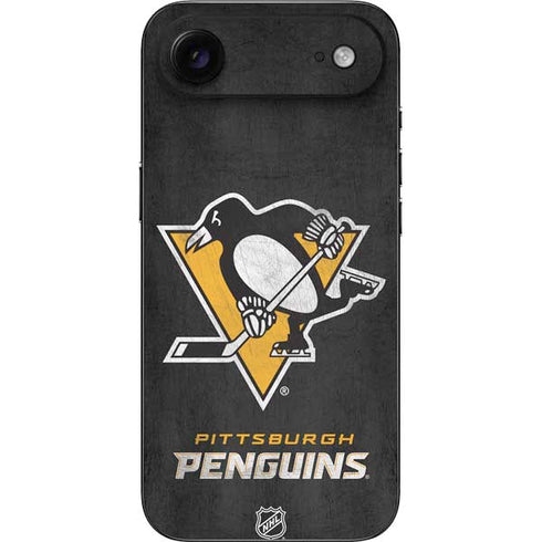 NHL Pittsburgh Penguins Distressed iPhone 17 Air Skin