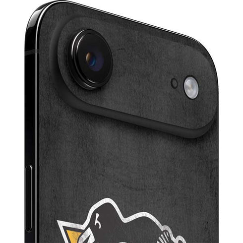 NHL Pittsburgh Penguins Distressed iPhone 17 Air Skin