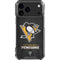 NHL Pittsburgh Penguins Distressed iPhone 17 Pro Max Clear Case