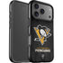 NHL Pittsburgh Penguins Distressed iPhone 17 Pro Max Impact Case