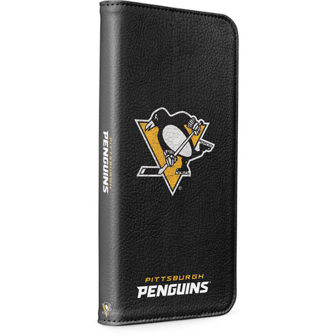 NHL Pittsburgh Penguins Distressed iPhone 8 Folio Case