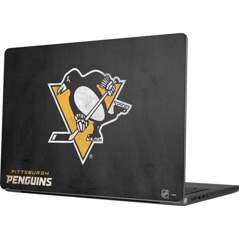 NHL Pittsburgh Penguins Distressed Apple MacBook Pro 14-inch Skin