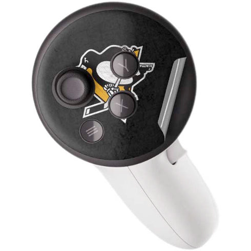 NHL Pittsburgh Penguins Distressed Meta Quest 3S Skin