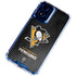 NHL Pittsburgh Penguins Distressed Moto G 5G (2024) Clear Case