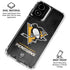 NHL Pittsburgh Penguins Distressed Moto G Power 5G (2024) Clear Case