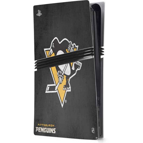 NHL Pittsburgh Penguins Distressed PlayStation PS5 Skins