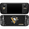 NHL Pittsburgh Penguins Distressed Steam Deck Handheld Gaming Computer OLED Skin