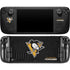NHL Pittsburgh Penguins Distressed Steam Deck Handheld Gaming Computer OLED Skin
