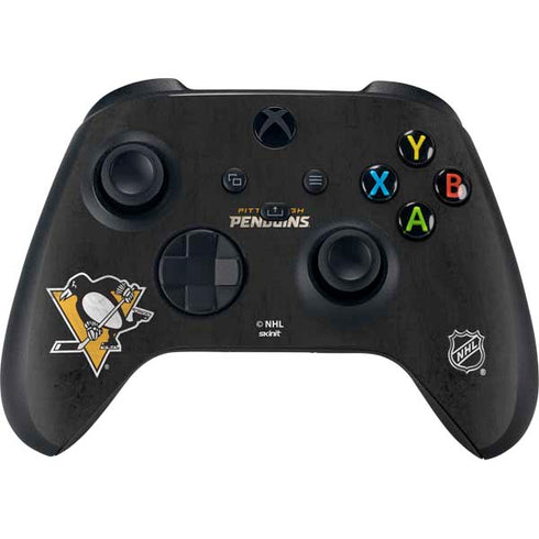 NHL Pittsburgh Penguins Distressed XBox Series X Digital Edition Bundle Skin