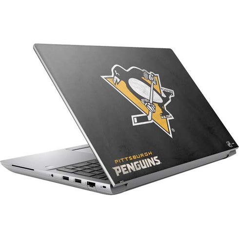 NHL Pittsburgh Penguins Distressed HP ZBook Fury 16 G10 Skin