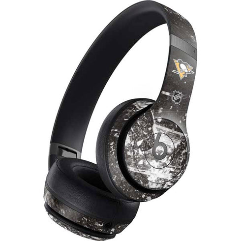 NHL Pittsburgh Penguins Frozen Beats Solo 4 Wireless Headphones Skin