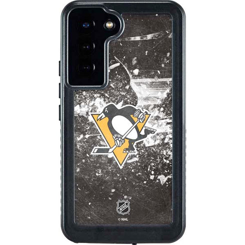 NHL Pittsburgh Penguins Frozen Galaxy S24 Plus Waterproof Case