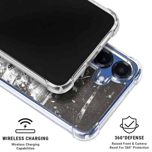 NHL Pittsburgh Penguins Frozen Galaxy S25 Clear Case