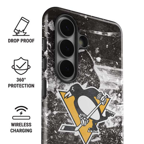 NHL Pittsburgh Penguins Frozen Galaxy S26 Impact Case