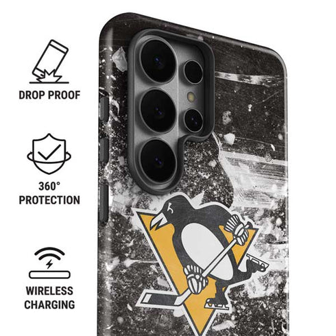 NHL Pittsburgh Penguins Frozen Galaxy S26 Ultra Impact Case