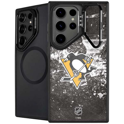 NHL Pittsburgh Penguins Frozen Galaxy S26 Ultra Kickstand Case