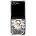 NHL Pittsburgh Penguins Frozen Galaxy Z Flip7 Clear Case