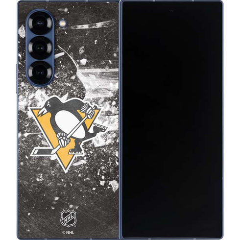 NHL Pittsburgh Penguins Frozen Galaxy Z Fold6 Skin