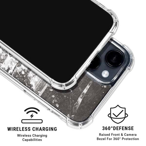 NHL Pittsburgh Penguins Frozen iPhone 15 Clear Case
