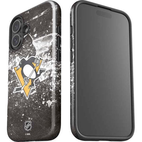 NHL Pittsburgh Penguins Frozen iPhone 16 Plus Impact Case