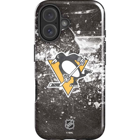 NHL Pittsburgh Penguins Frozen iPhone 16 Plus Magsafe Impact Case