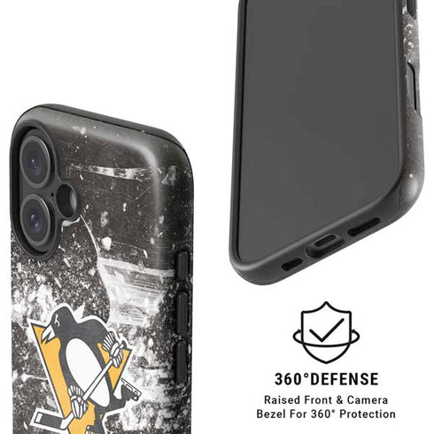 NHL Pittsburgh Penguins Frozen iPhone 16 Plus Magsafe Impact Case