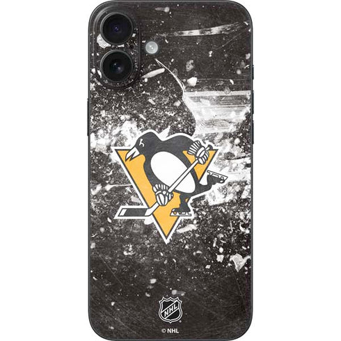 NHL Pittsburgh Penguins Frozen iPhone 16 Plus Skin