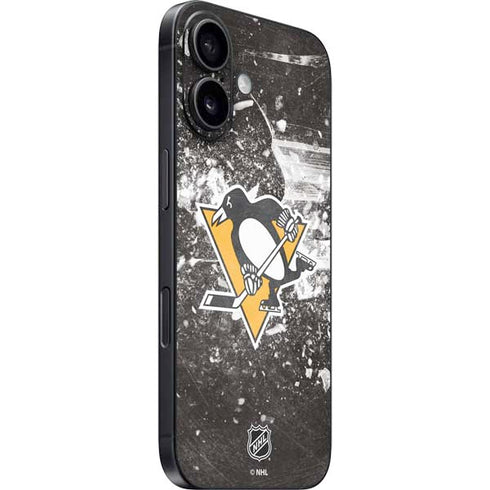NHL Pittsburgh Penguins Frozen iPhone 16 Plus Skin