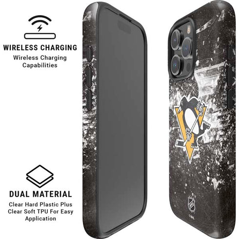 NHL Pittsburgh Penguins Frozen iPhone 16 Pro Magsafe Impact Case