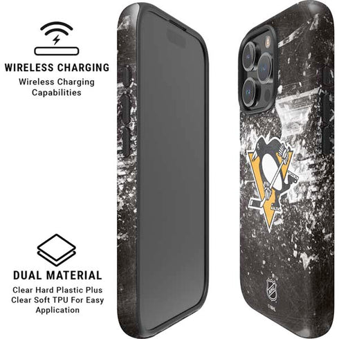 NHL Pittsburgh Penguins Frozen iPhone 16 Pro Max Magsafe Impact Case