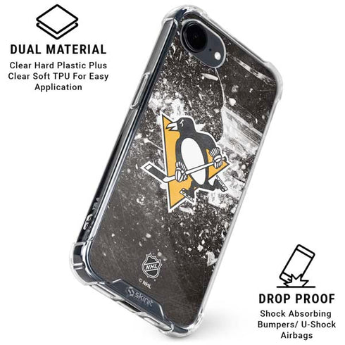 NHL Pittsburgh Penguins Frozen iPhone 16e Clear Case