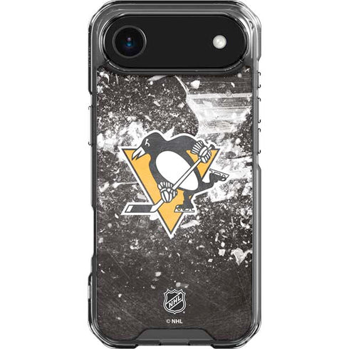 NHL Pittsburgh Penguins Frozen iPhone 17 Air Clear Case