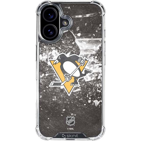 NHL Pittsburgh Penguins Frozen iPhone 17 Clear Case