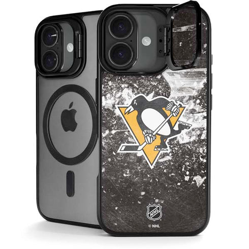 NHL Pittsburgh Penguins Frozen iPhone 17 Kickstand Case