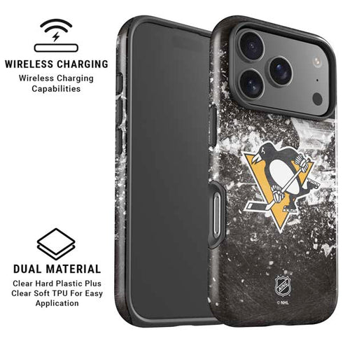 NHL Pittsburgh Penguins Frozen iPhone 17 Pro Max Magsafe Impact Case