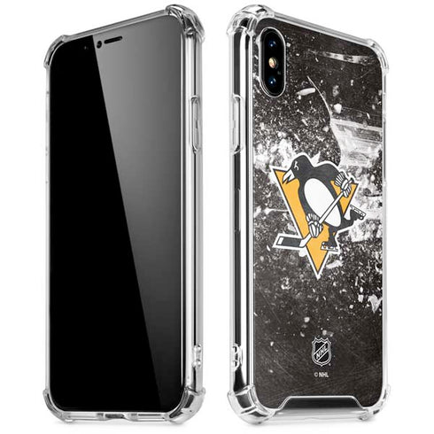 NHL Pittsburgh Penguins Frozen iPhone X/XS Clear Case