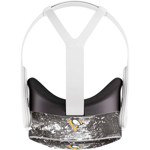NHL Pittsburgh Penguins Frozen Meta Quest 3S Skin