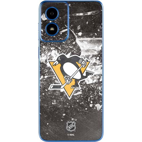 NHL Pittsburgh Penguins Frozen Moto G Play 4G (2024) Skin